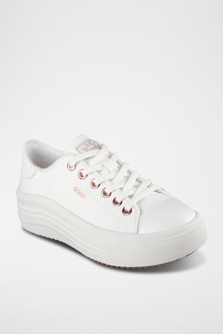 Tenis con plataforma Bobs Winnie - Blanco