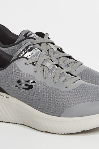 Tenis Skech-Lite Pro - Gris claro y negro