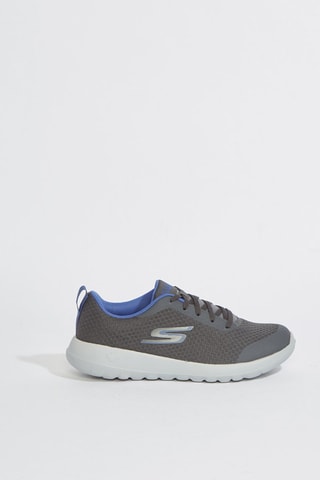 Tenis Go Walk Max - Gris y azul claro