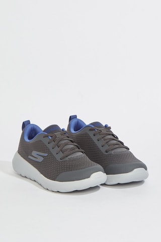 Tenis Go Walk Max - Gris y azul claro
