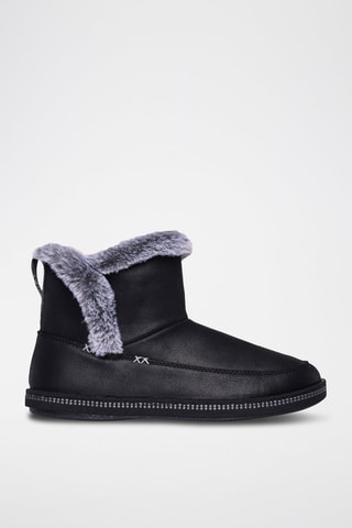 Botines forrados - Negro