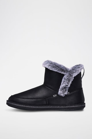 Botines forrados - Negro