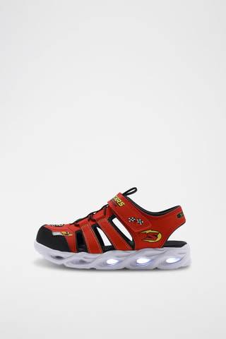 Sandalias - Rojo y negro