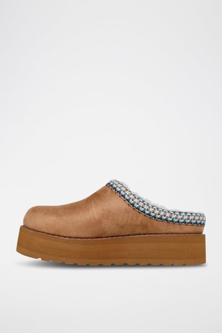 Zapatillas de casa forradas Keepsakes Hi-Rise - Marrón