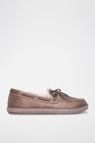 Náuticos forrados Cozy Campfire - Topo
