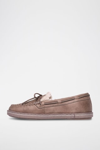 Náuticos forrados Cozy Campfire - Topo