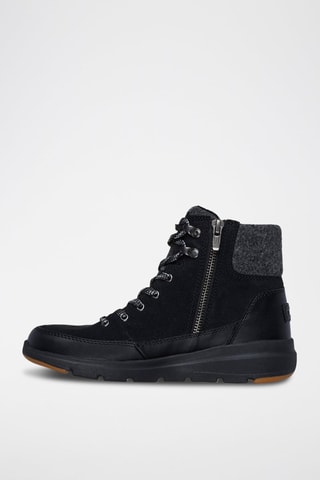 Botines de piel Glacial Ultra - Negro