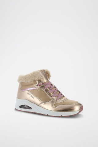 Botines forrados Uno - Rosa dorado