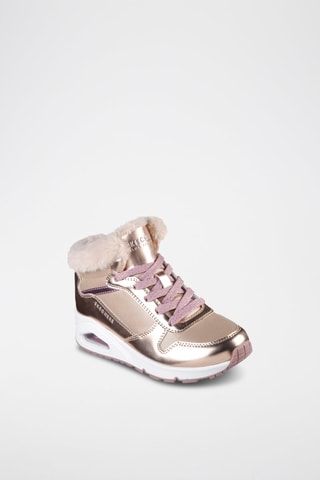 Botines forrados Uno - Rosa dorado