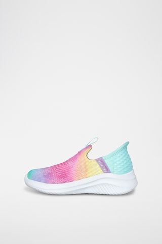 Slip-on tie-dye - Verde agua y violeta