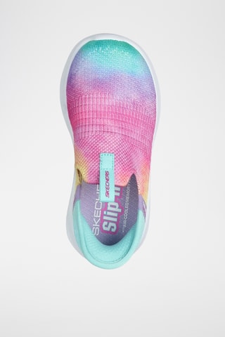 Slip-on tie-dye - Verde agua y violeta