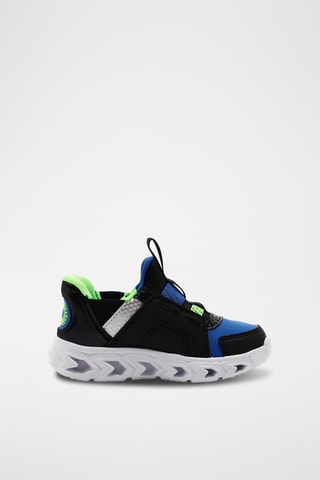 Slip-on - Negro y azul cobalto