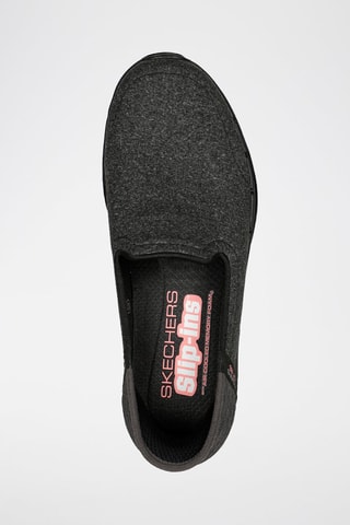 Slip-on Go Walk 6 - Negro jaspeado