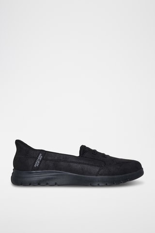 Slip-on de piel - Negro
