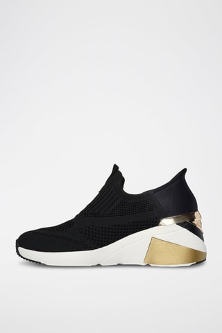 Slip-on de cuña - Negro