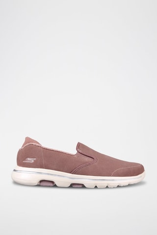 Slip-on de nobuk Go Walk - Violeta