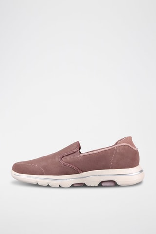 Slip-on de nobuk Go Walk - Violeta