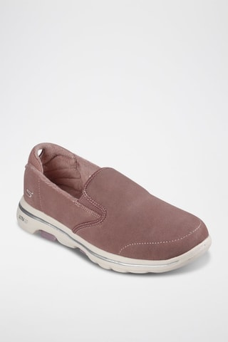 Slip-on de nobuk Go Walk - Violeta