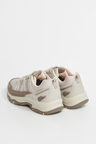 Zapatillas de piel Trego - Topo