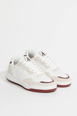 Zapatillas de piel Koopa - Blanco