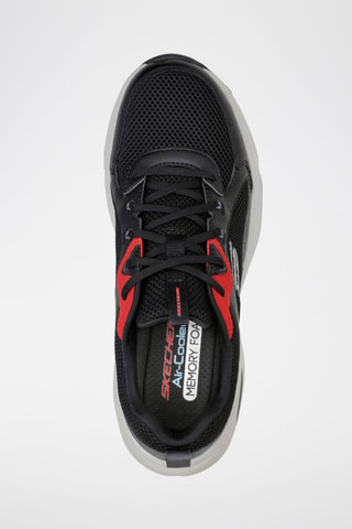 Zapatillas de piel Stamina Airy - Negro y gris oscuro