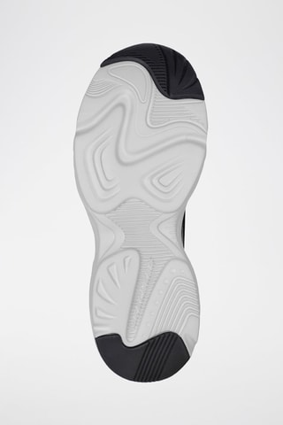 Zapatillas de piel Stamina Airy - Negro y gris oscuro