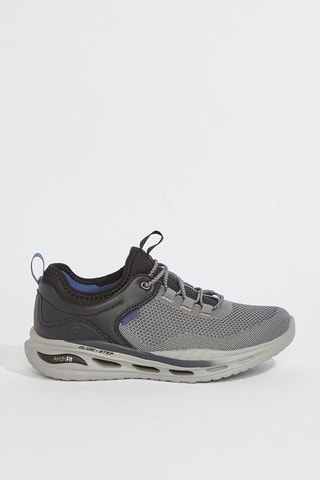 Zapatillas Arch Fit Orvan - Gris claro y negro