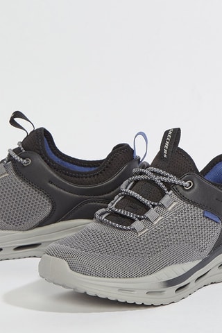 Zapatillas Arch Fit Orvan - Gris claro y negro