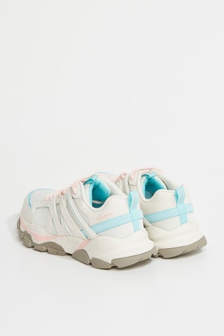 Zapatillas Sierra - Blanco y rosa