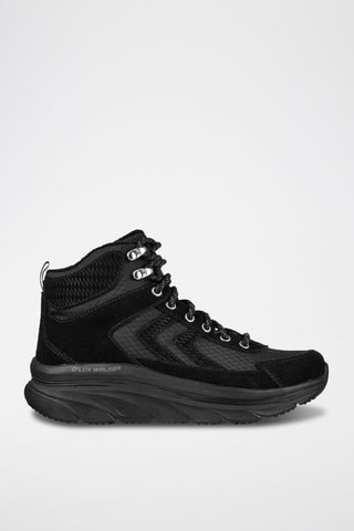 Zapatillas altas de nobuk D'lux Walker - Negro