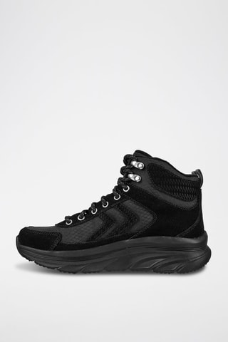Zapatillas altas de nobuk D'lux Walker - Negro