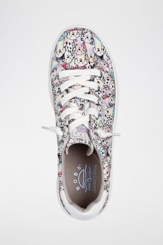 Zapatillas Bobs D'Vine - Blanco y rosa