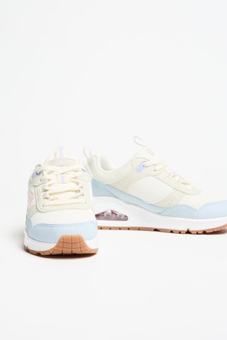 Zapatillas - Blanco y celeste