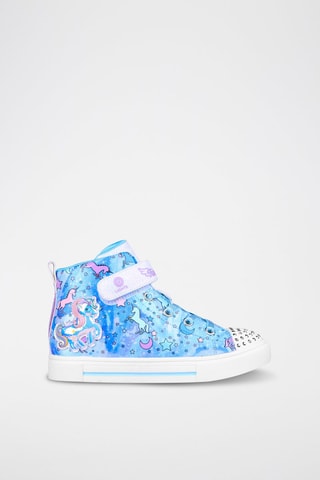 Zapatillas altas Twinkles - Azul