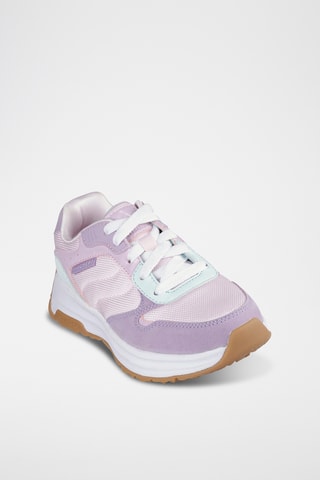 Zapatillas - Rosa empolvado y violeta