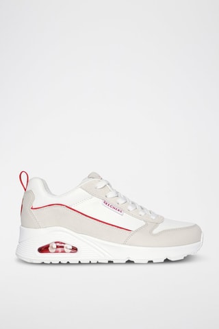 Zapatillas - Blanco y rojo