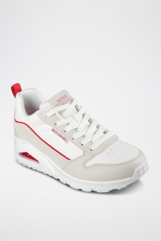 Zapatillas - Blanco y rojo