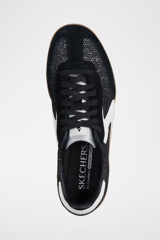 Zapatillas de piel - Negro