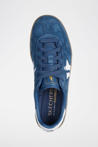 Zapatillas de piel - Azul