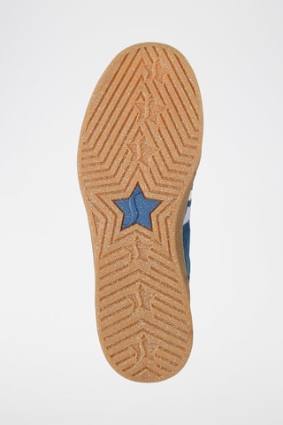 Zapatillas de piel - Azul