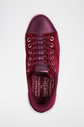 Zapatillas con plataforma - Burdeos