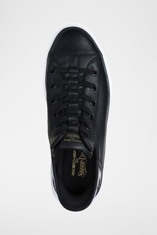 Zapatillas de piel - Negro