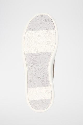 Zapatillas de piel - Dorado