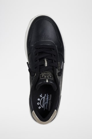 Zapatillas de piel - Negro