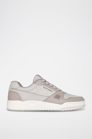Zapatillas de piel - Gris