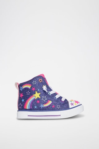Zapatillas altas - Violeta