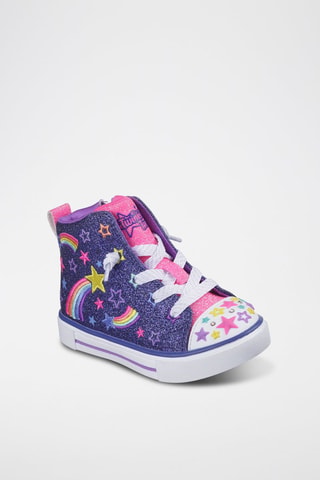 Zapatillas altas - Violeta