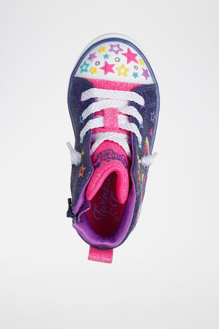 Zapatillas altas - Violeta
