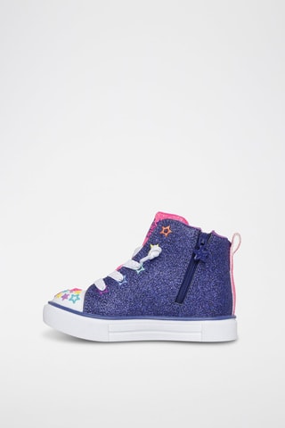 Zapatillas altas - Violeta