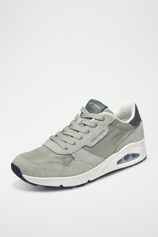 Zapatillas de nobuk - Verde agua